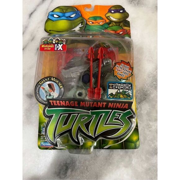 2004 TMNT GIANT MOUSER Teenage Mutant Ninja Turtles  Bonus DVD  RARE - Picture 1 of 6